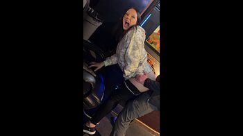Wife Fucked in Bar Husband Watches and Sloppy Seconds Cuckold