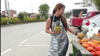 Latina Fruit Vendor Approached Outdoors, She Agrees to Leave With Him… What Happens Next Is Wild