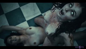 Zombie Girls Horror Porn – Supernatural Pussy Eating Demonic Possesion